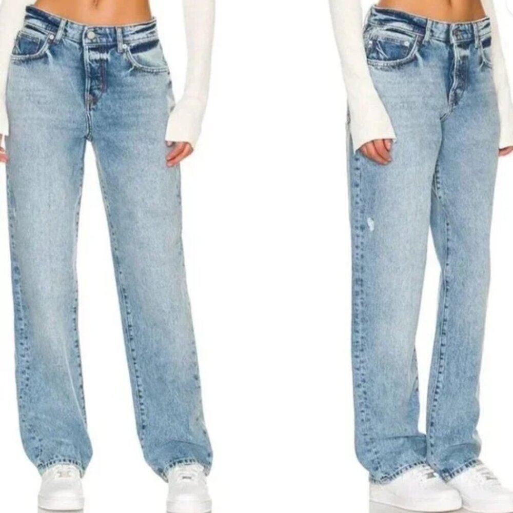 NWT Lovers + Friends Dustin Relaxed High Rise Boyfriend size 29